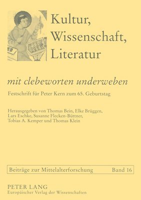 bokomslag «Mit Clebeworten Underweben»