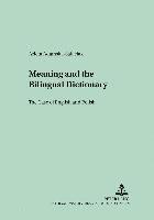 Arleta Adamska-Salaciak, Jacek Fisiak - Meaning and the Bilingual Dictionary, Häftad