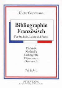 bokomslag Bibliographie Franzoesisch
