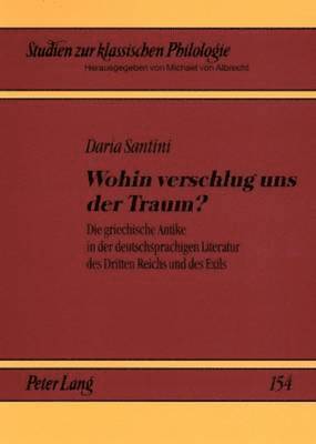 Wohin Verschlug Uns Der Traum? 1