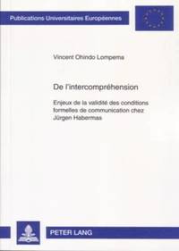 bokomslag de l'Intercompréhension