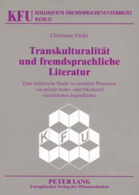 bokomslag Transkulturalitaet Und Fremdsprachliche Literatur
