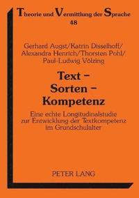 bokomslag Text - Sorten - Kompetenz