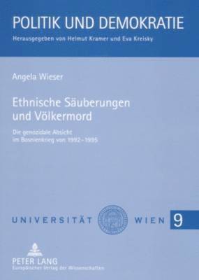 bokomslag Ethnische Saeuberungen Und Voelkermord