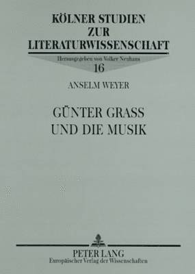 bokomslag Guenter Grass Und Die Musik