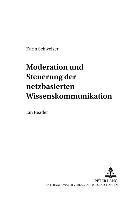 bokomslag Moderation Und Steuerung Der Netzbasierten Wissenskommunikation