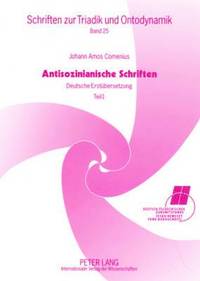 bokomslag Antisozinianische Schriften