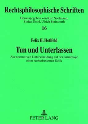 Tun Und Unterlassen 1