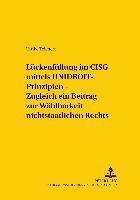 bokomslag Lueckenfuellung Im Cisg Mittels Unidroit-Prinzipien - Zugleich Ein Beitrag Zur Waehlbarkeit Nichtstaatlichen Rechts