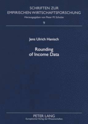 Rounding of Income Data 1