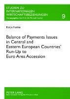 bokomslag Balance of Payments Issues in Central and Eastern European Countries' Run-up to Euro Area Accession