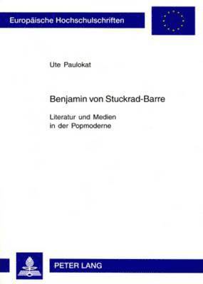 Benjamin Von Stuckrad-Barre 1
