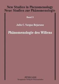 bokomslag Phaenomenologie des Willens