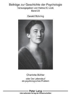 Gerald Bühring - Charlotte Buehler, Häftad
