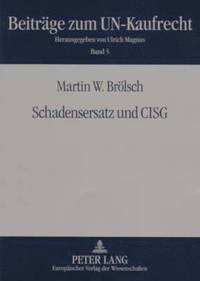 bokomslag Schadensersatz Und Cisg