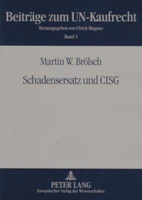 bokomslag Schadensersatz Und Cisg