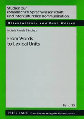 From Word to Lexical Units 1