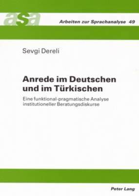 Anrede Im Deutschen Und Im Tuerkischen 1