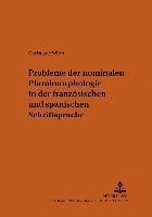 bokomslag Probleme Der Nominalen Pluralmorphologie in Der Franzoesischen Und Spanischen Schriftsprache