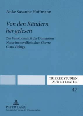 bokomslag «Von Den Raendern Her Gelesen»