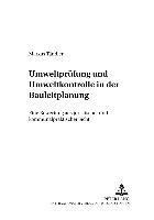 bokomslag Umweltpruefung Und Umweltkontrolle in Der Bauleitplanung