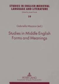 bokomslag Studies in Middle English Forms and Meanings