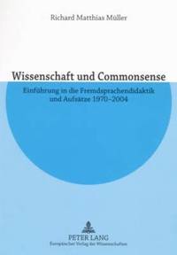 bokomslag Wissenschaft Und Commonsense