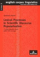 bokomslag Lexical Processes in Scientific Discourse Popularisation