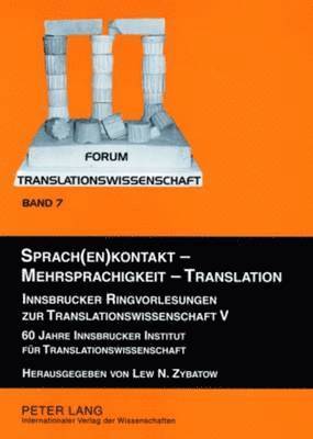 Sprach(en)Kontakt - Mehrsprachigkeit - Translation 1