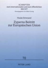 bokomslag Zyperns Beitritt Zur Europaeischen Union