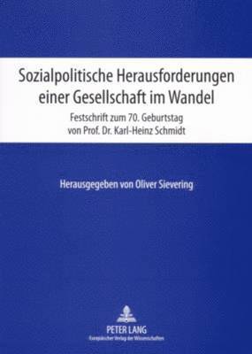 Sozialpolitische Herausforderungen Einer Gesellschaft Im Wandel
