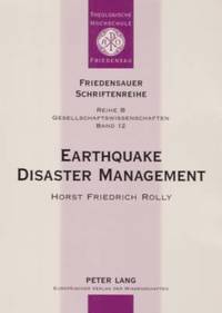 bokomslag Earthquake Disaster Management