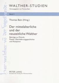 bokomslag Der Mittelalterliche Und Der Neuzeitliche Walther