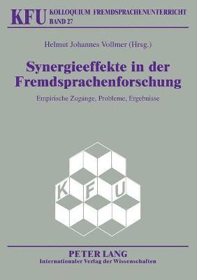 bokomslag Synergieeffekte in der Fremdsprachenforschung