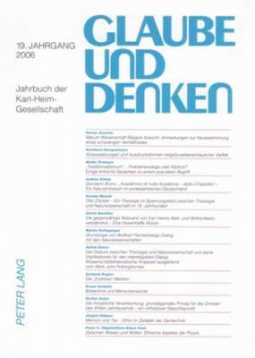 Martin Rothgangel, Hans Schwarz - Glaube Und Denken, Häftad