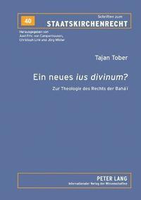 bokomslag neues ius divinum?