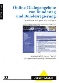 bokomslag Online-Dialogangebote Von Bundestag Und Bundesregierung