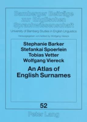 bokomslag An Atlas of English Surnames
