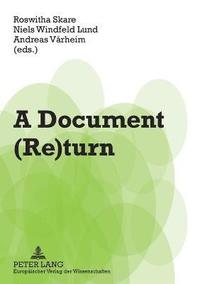 bokomslag A Document (Re)turn