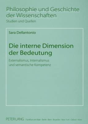 Die Interne Dimension Der Bedeutung 1