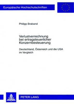 Verlustverrechnung Bei Ertragsteuerlicher Konzernbesteuerung 1