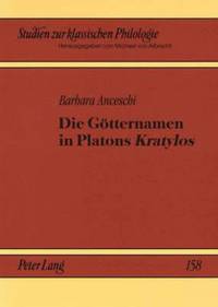 bokomslag Die Goetternamen in Platons Kratylos