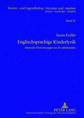 Susan Kreller, Hans-Heino Ewers-Uhlmann - Englischsprachige Kinderlyrik, Häftad