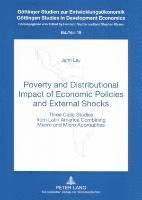 bokomslag Poverty and Distributional Impact of Economic Policies and External Shocks