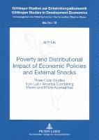 bokomslag Poverty and Distributional Impact of Economic Policies and External Shocks