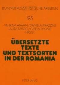 bokomslag Uebersetzte Texte Und Textsorten in Der Romania