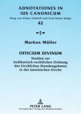 bokomslag 'Officium Divinum'