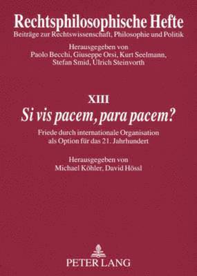 'Si VIS Pacem, Para Pacem?' 1