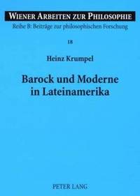 bokomslag Barock Und Moderne in Lateinamerika