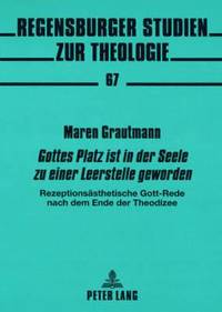 bokomslag Gottes Platz Ist in Der Seele Zu Einer Leerstelle Geworden